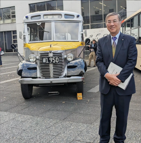 慶應義塾大学SFC　万学博覧会　藤沢の街づくりについて　講演会　鈴木恒夫　鈴木つねお　藤沢市長